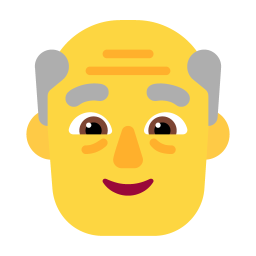 Old Man as drawn by Microsoft in Windows 11 November 2021 Update