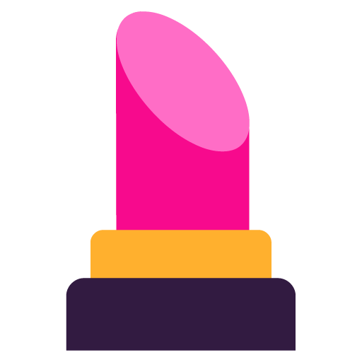 Lipstick as drawn by Microsoft in Windows 11 November 2021 Update
