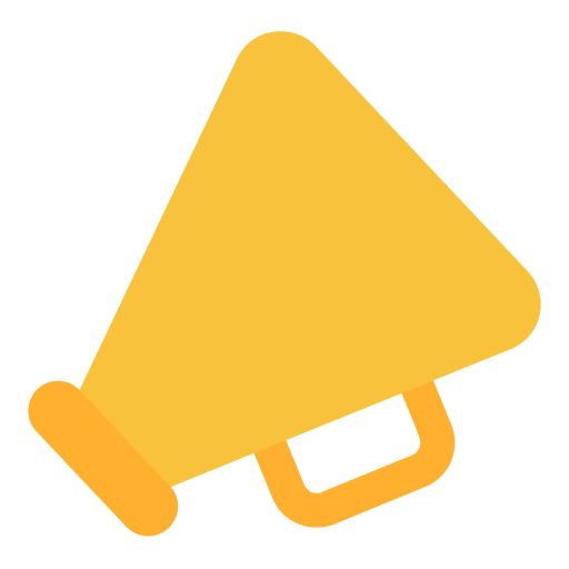 Megaphone as drawn by Microsoft in Windows 11 November 2021 Update