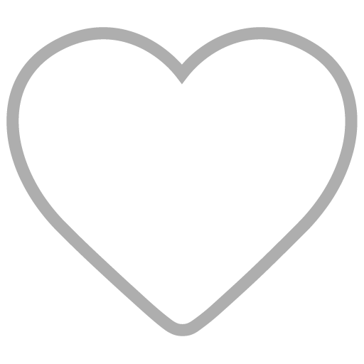 White Heart as drawn by Microsoft in Windows 11 November 2021 Update