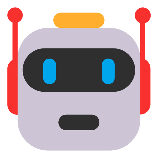 Robot as drawn by Microsoft in Windows 11 November 2021 Update