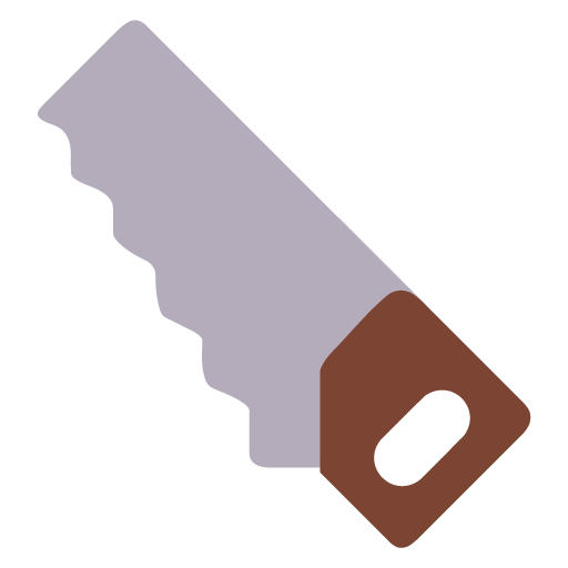 Carpentry Saw as drawn by Microsoft in Windows 11 November 2021 Update