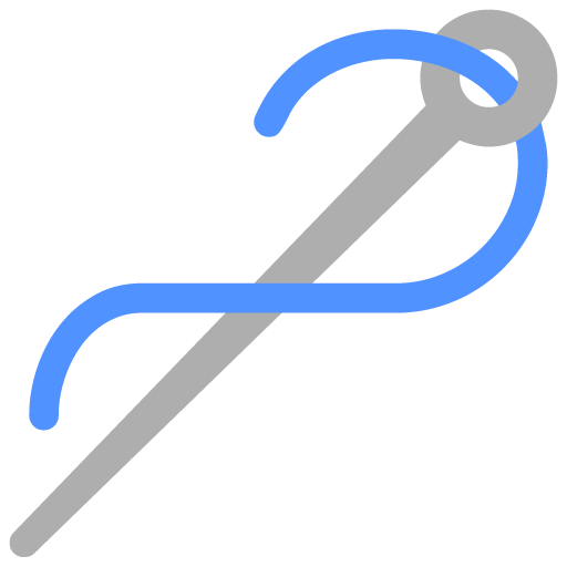 Sewing Needle as drawn by Microsoft in Windows 11 November 2021 Update
