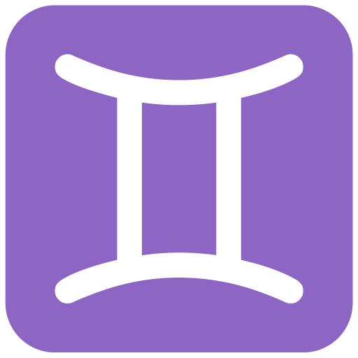 Gemini as drawn by Microsoft in Windows 11 November 2021 Update
