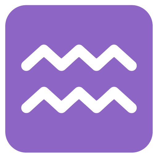 Aquarius as drawn by Microsoft in Windows 11 November 2021 Update