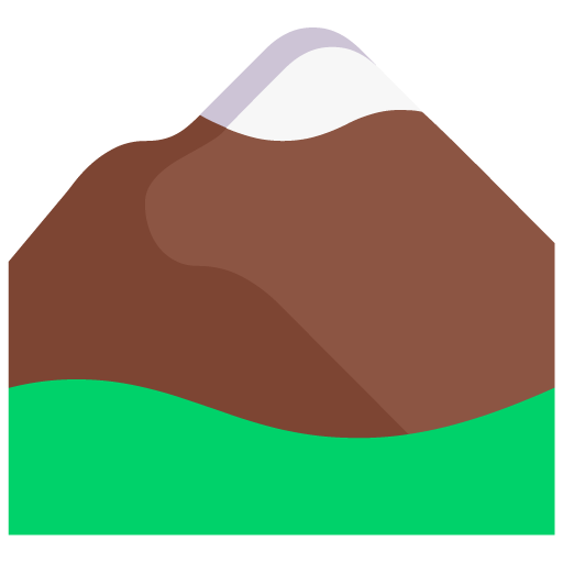 Mountain as drawn by Microsoft in Windows 11 November 2021 Update