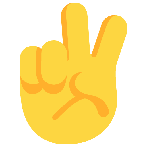 Victory Hand as drawn by Microsoft in Windows 11 November 2021 Update