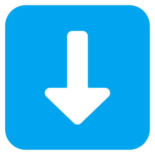 Down Arrow as drawn by Microsoft in Windows 11 November 2021 Update