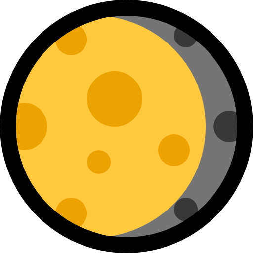 Waning Gibbous Moon, the design in this release