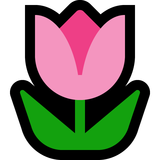 Tulip as drawn by Microsoft in Windows 11