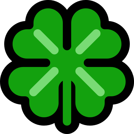 Four Leaf Clover as drawn by Microsoft in Windows 11