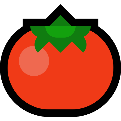Tomato as drawn by Microsoft in Windows 11