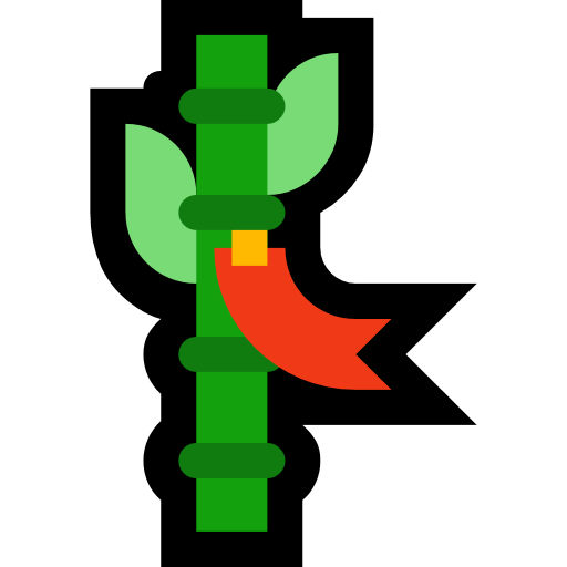 Tanabata Tree as drawn by Microsoft in Windows 11