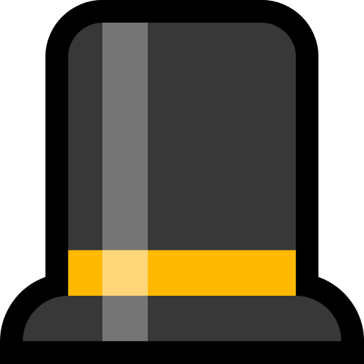 Top Hat as drawn by Microsoft in Windows 11