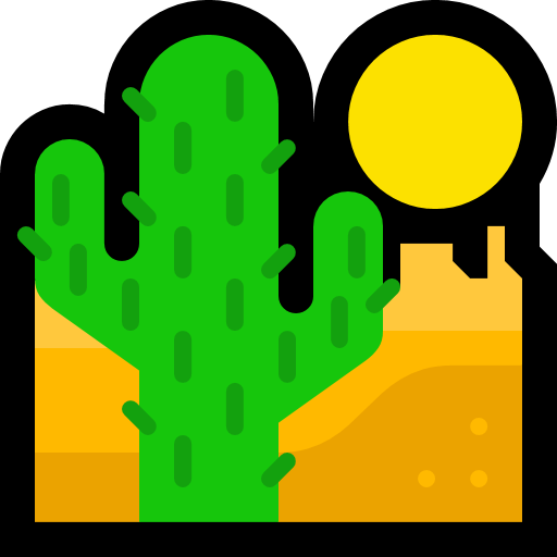 Desert as drawn by Microsoft in Windows 11