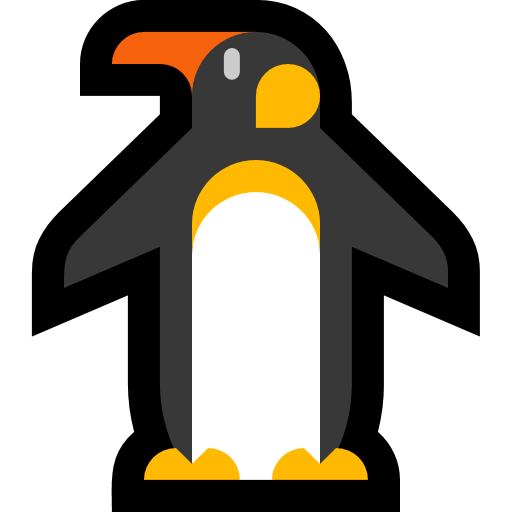 Pingüino as drawn by Microsoft in Windows 11