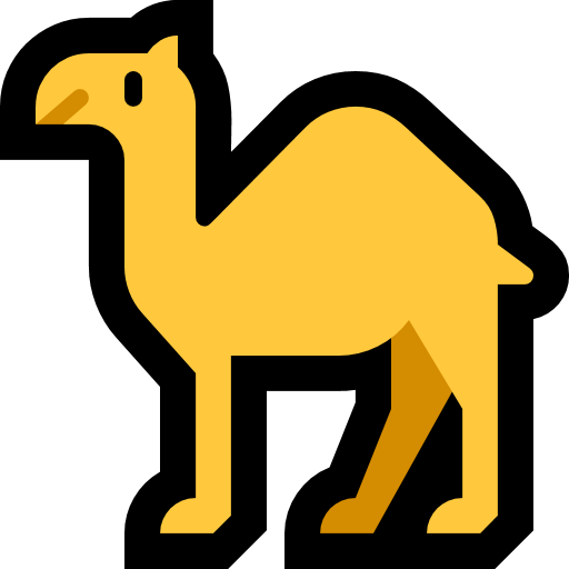 Camel as drawn by Microsoft in Windows 11
