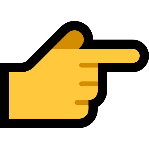 Backhand Index Pointing Right, the design in this release