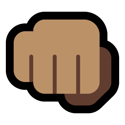 Oncoming Fist: Medium Skin Tone, the design in this release