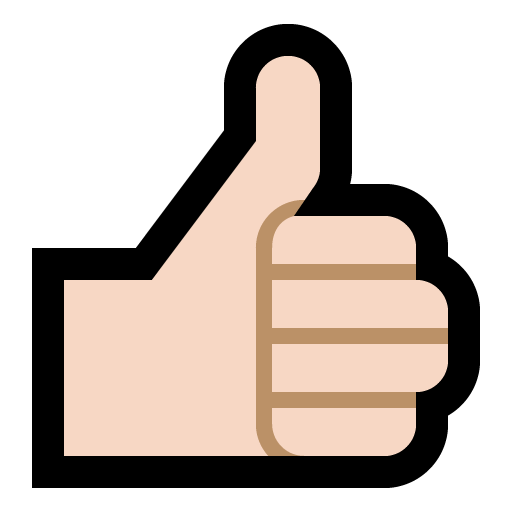 Thumbs up: Light Skin Tone, the design in this release