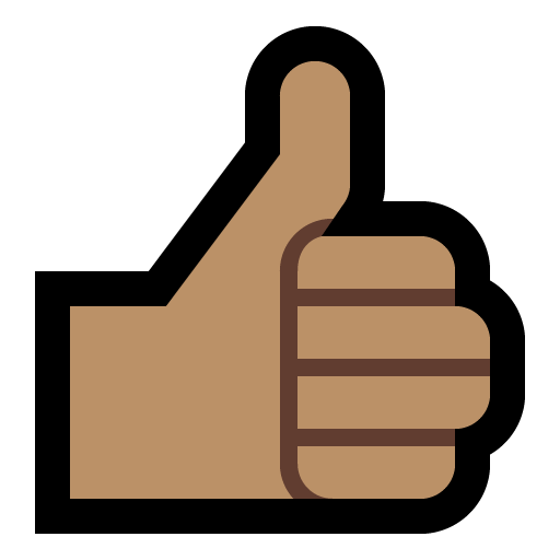 Thumbs up: Medium Skin Tone, the design in this release