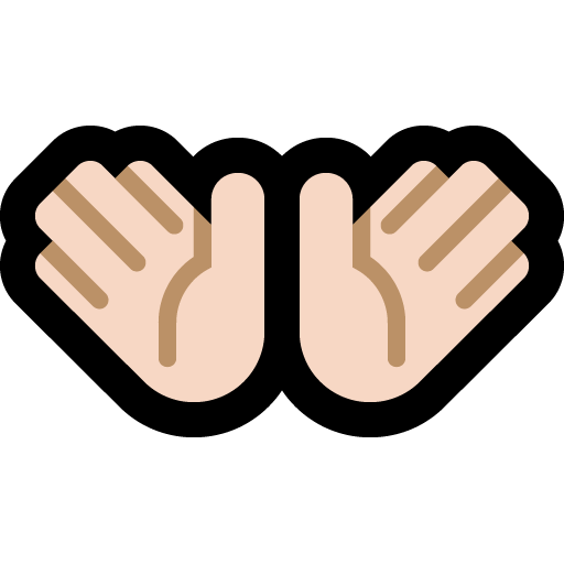 Open Hands: Light Skin Tone, the design in this release