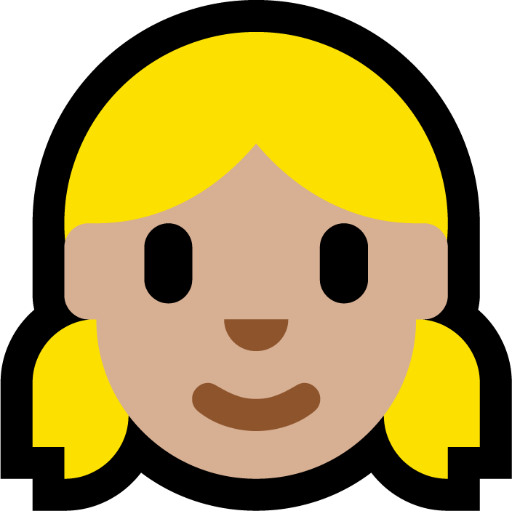 Girl: Medium-Light Skin Tone, the design in this release