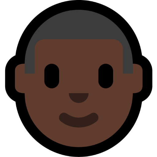 Man: Dark Skin Tone, the design in this release