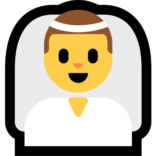 man with veil — Microsoft