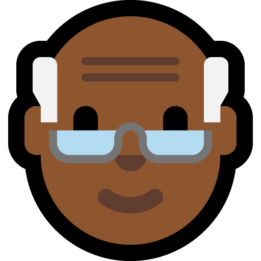 Old Man: Medium-Dark Skin Tone, the design in this release