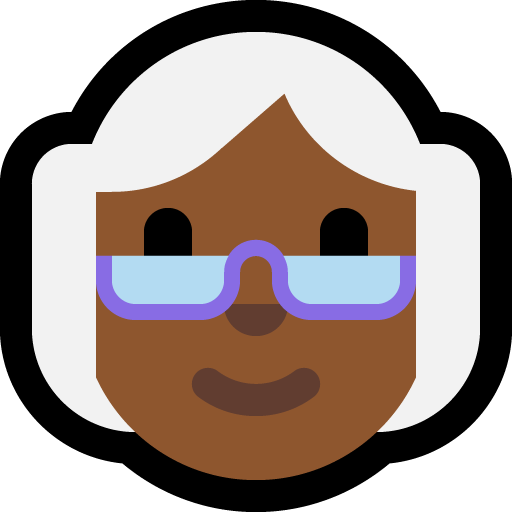 Old Woman: Medium-Dark Skin Tone, the design in this release