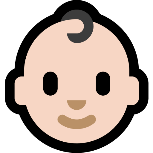 Baby: Light Skin Tone, the design in this release