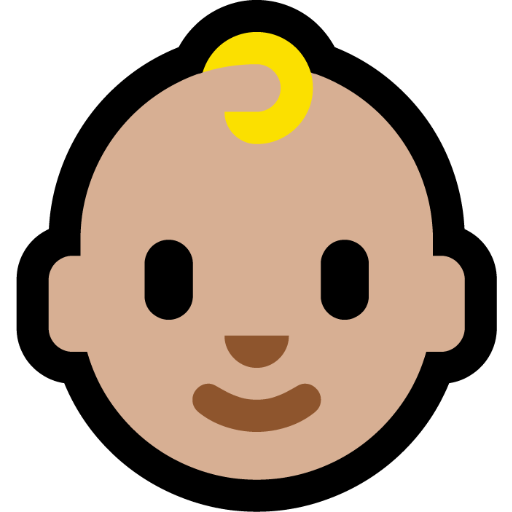 Baby: Medium-Light Skin Tone, the design in this release