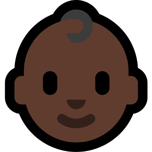 Baby: Dark Skin Tone, the design in this release