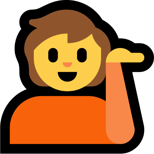 Person Tipping Hand, the design in this release