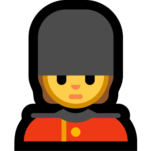 Guard as drawn by Microsoft in Windows 11