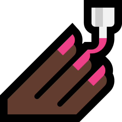Nail Polish: Dark Skin Tone, the design in this release