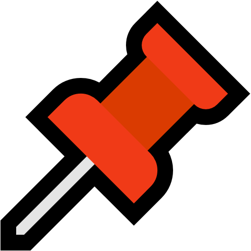Pushpin as drawn by Microsoft in Windows 11