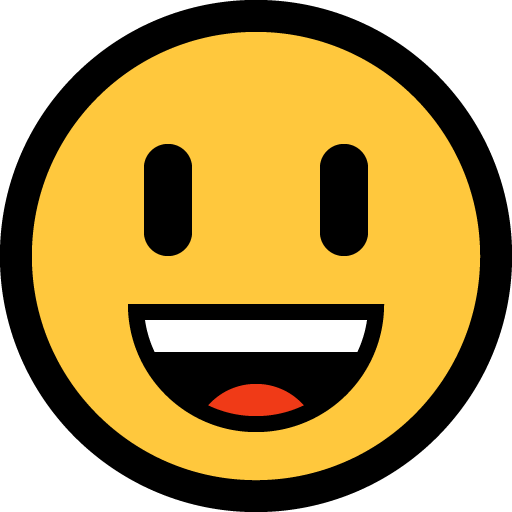 Grinning Face with Big Eyes, the previous design