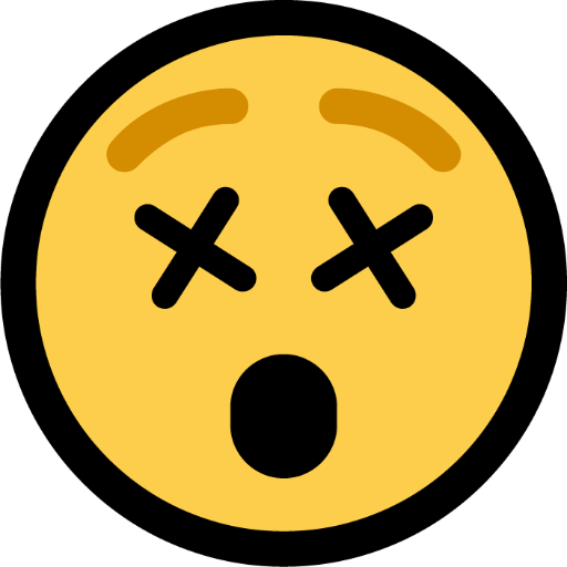 Face with Crossed-Out Eyes, the previous design