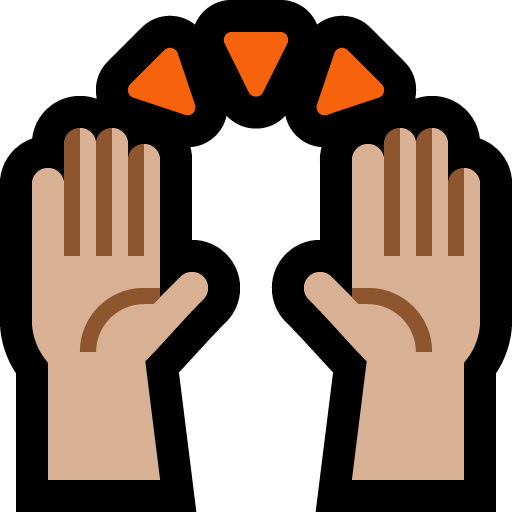 Raising Hands: Medium-Light Skin Tone, the design in this release
