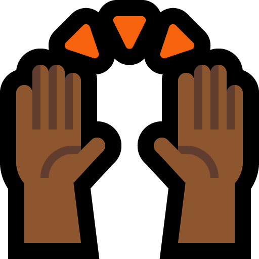 Raising Hands: Medium-Dark Skin Tone, the design in this release