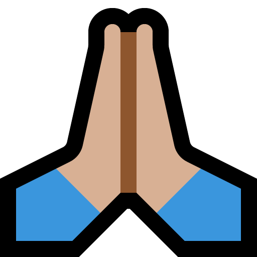 Folded Hands: Medium-Light Skin Tone, the design in this release