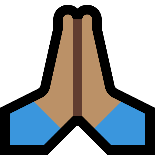 Folded Hands: Medium Skin Tone, the design in this release