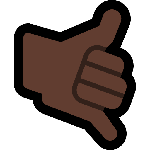 Call Me Hand: Dark Skin Tone, the design in this release