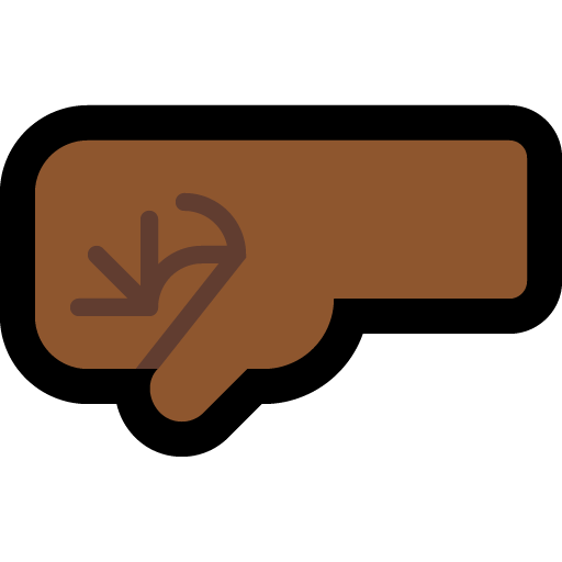 Left-Facing Fist: Medium-Dark Skin Tone, the design in this release