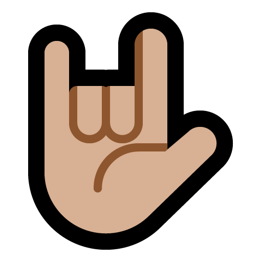 Love-You Gesture: Medium-Light Skin Tone, the design in this release