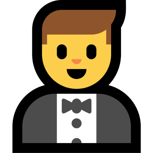 man in tuxedo — Microsoft