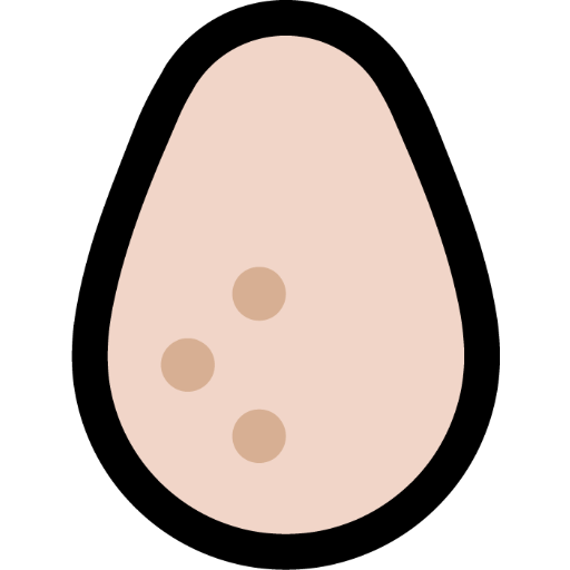 Egg as drawn by Microsoft in Windows 11