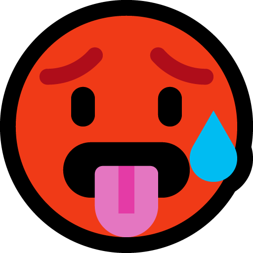 Hot Face as drawn by Microsoft in Windows 11